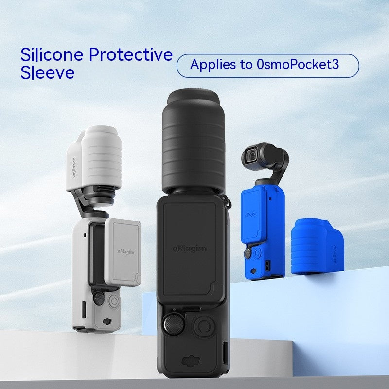 Silicone protective sleeve for DJI Osmo Pocket 3 camera